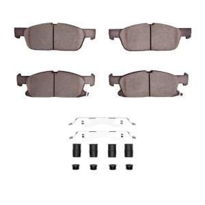 Ford Fusion Brake Pads - Front - R1 Concepts - Optimum OE - `17-`20 Ford Fusion Brake Pads - Front - R1 Concepts - Optimum OE - `17-`20